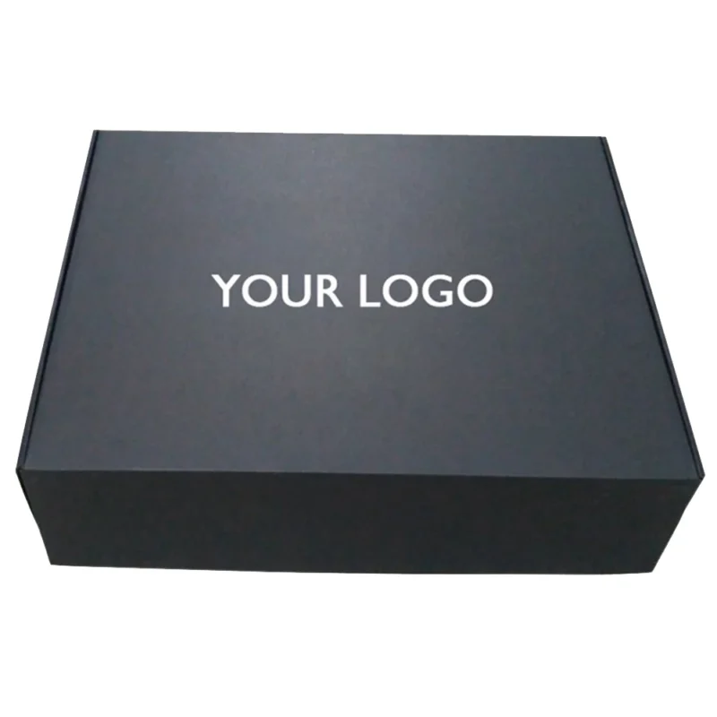 kf H2e8b9974c505478fb6ac671b161bfb04y Custom Printed Gift Shipping Boxes with logo Corrugated Mailer box Packaging for Small Businesses Clothing Hair