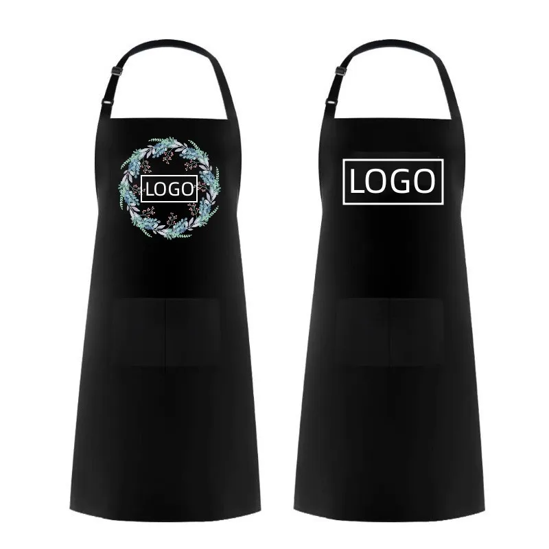 kf S0ab0bbe673774ad29611cb76bc33ce55P 1PCS Custom Logo Adjustable Hanging Neck House Accessories Kitchen Cooking Barbecue Floral Work Clothes Manicure Cleaning