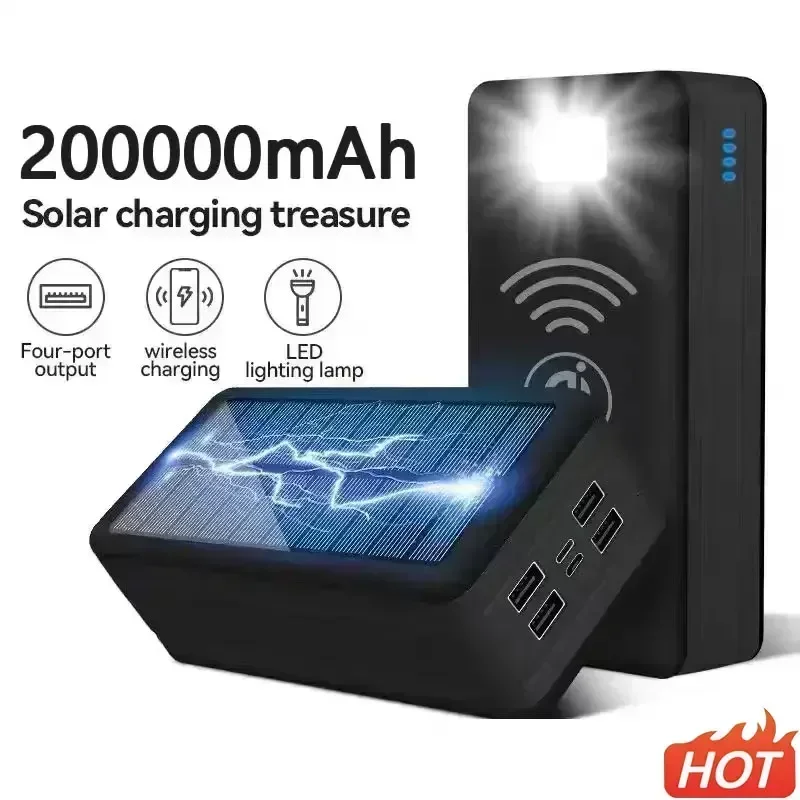 kf-S836c627bb6de4c77abfb335d746088f5q-100000mAh-Solar-Power-Bank-Mobile-Phone-Wireless-Charging-Large-Capacity-External-Battery-Fast-Charging-For-Travel kf S836c627bb6de4c77abfb335d746088f5q 100000mAh Solar Power Bank Mobile Phone Wireless Charging Large Capacity External Battery Fast Charging For Travel