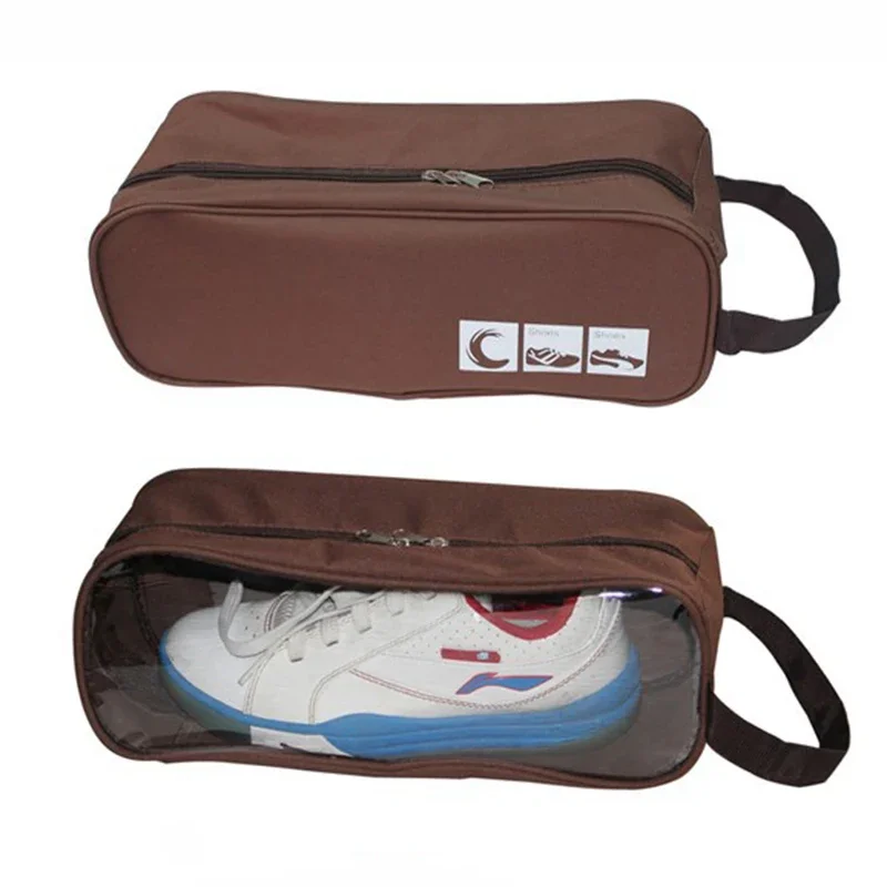 kf S85a48d3a02104861a6ecd260961921d6G Portable Waterproof Travel Shoes Bag Breathable Organizer Gym Training Yoga Basketball Football Shoes