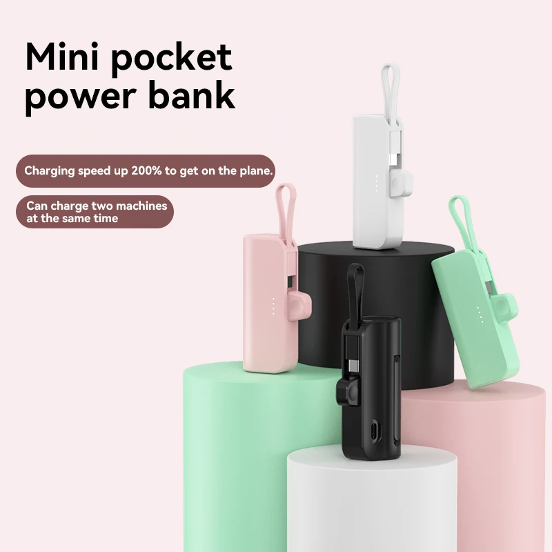 kf Sbaf87e8f349d46cb89f326081a81caadD Lenovo 30000mAh Power Bank Compact Portable Charger Pocket Power Bank with Stand Compatible with iPhone Android