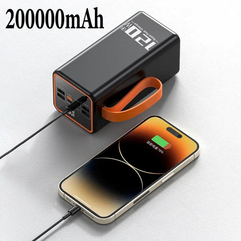 kf-S84a0ab0f1e9f41f888fd92da324c9657o-120W-Power-Bank-Super-Fast-Charging-200000Mah-Large-Capacity-W-LED-Mobile-Power-Supply-for-IPhone kf S84a0ab0f1e9f41f888fd92da324c9657o 120W Power Bank Super Fast Charging 200000Mah Large Capacity W LED Mobile Power Supply for IPhone