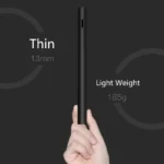 Elegant 20000mAh power bank: ultra-thin, lightweight, and ideal corporate gift for professionals.